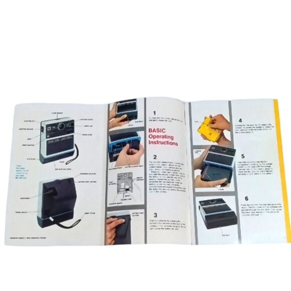 Vintage Kodak EK6 Instant Camera, Appareil Instantane, Original Box &‎ Manual - Picture 11 of 12